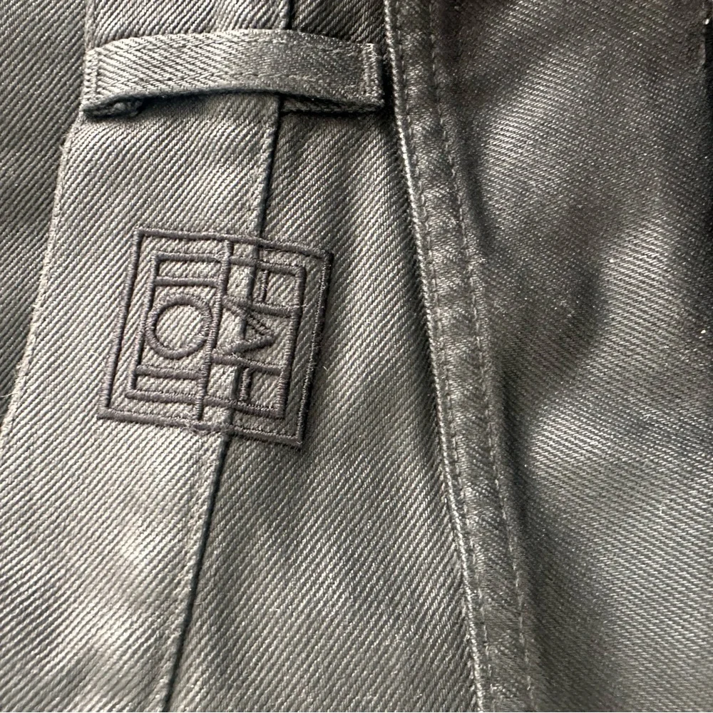 Toteme Black Waxed Jeans - Picture 3 of 3